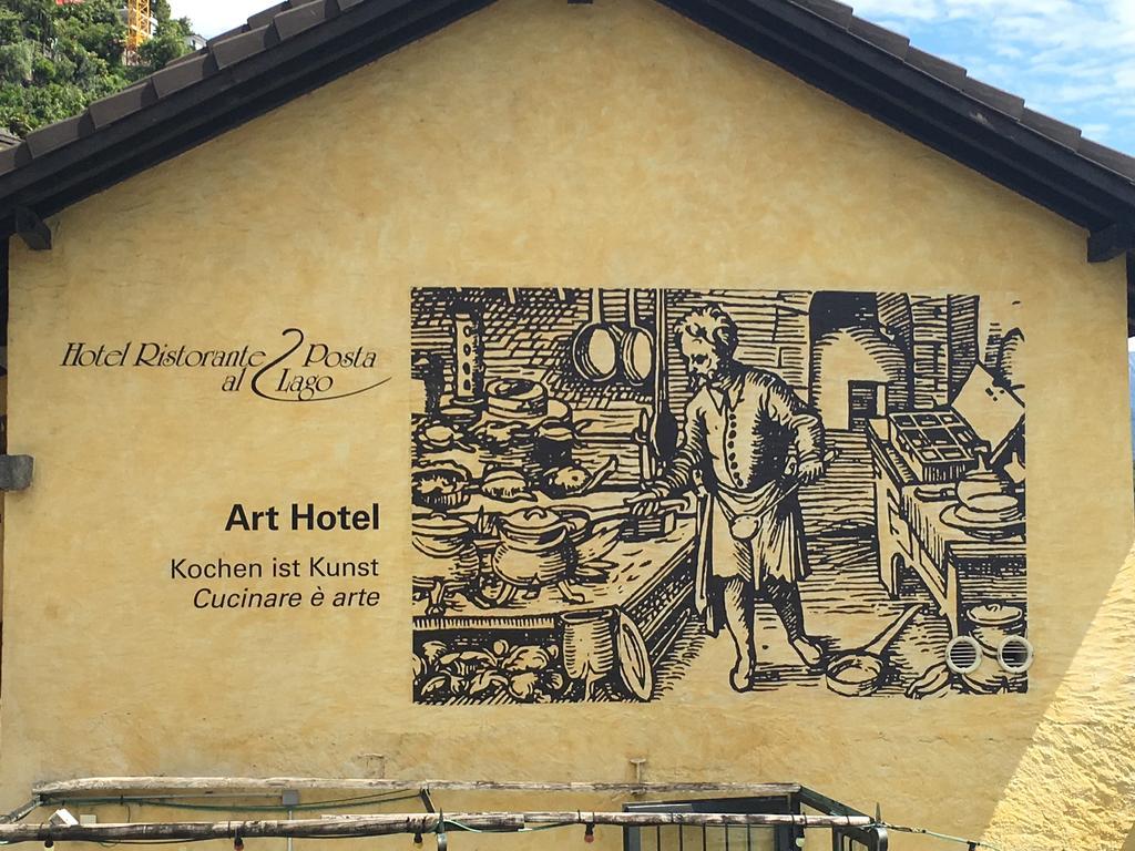 Art Hotel Ristorante Posta Al Lago 隆科索普拉阿斯科纳 外观 照片